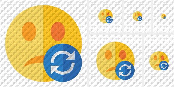 Smile Unhappy Refresh Symbol Smile Unhappy Refresh Symbol