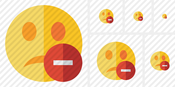 Smile Unhappy Stop Symbol Smile Unhappy Stop Symbol