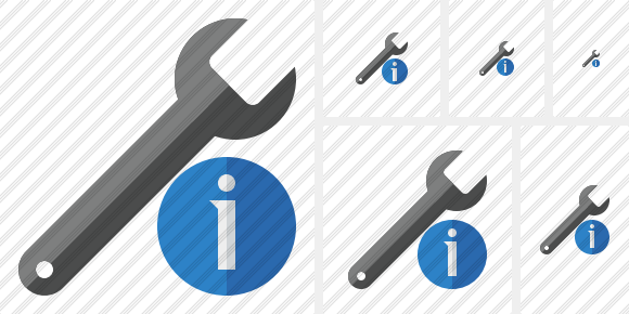 Icône Spanner Information