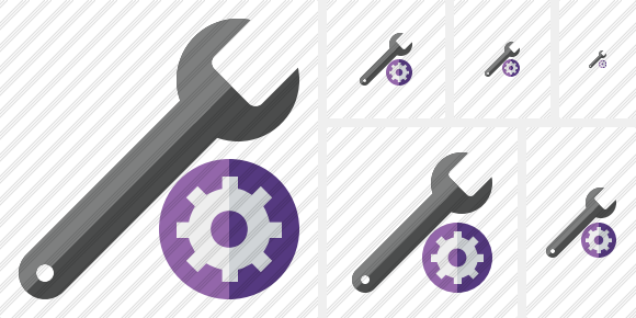 Spanner Settings Symbol