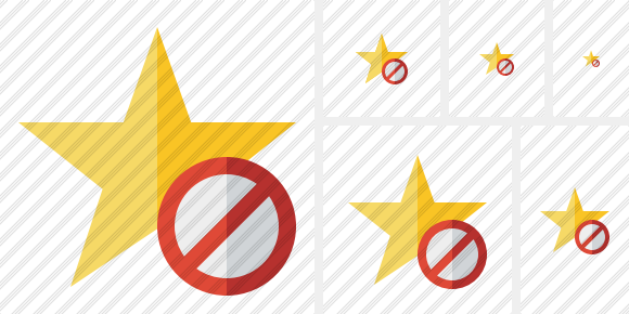 Star Block Icon Star Block Icon
