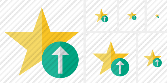 Star Upload Icon Star Upload Icon