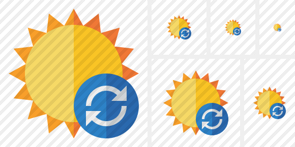 Sun Refresh Symbol