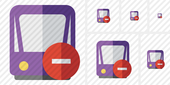 Tram 2 Stop Icon Tram 2 Stop Icon
