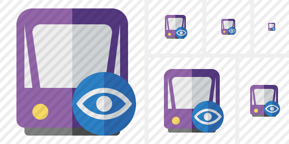 Tram 2 View Icon Tram 2 View Icon