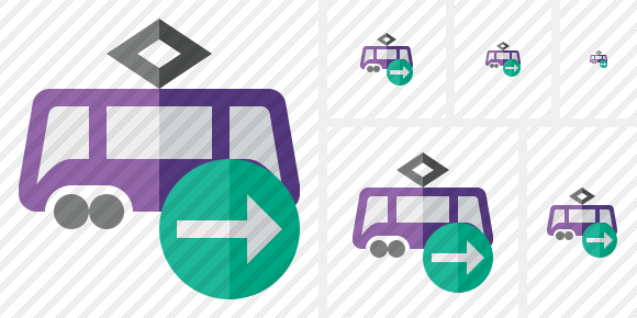 Tram Next Symbol