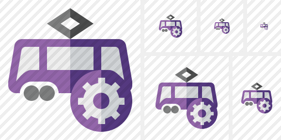 Tram Settings Symbol