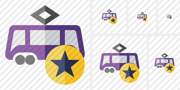 Tram Star Symbol