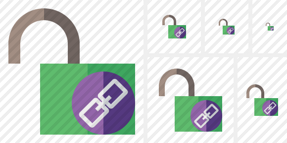 Unlock Link Symbol