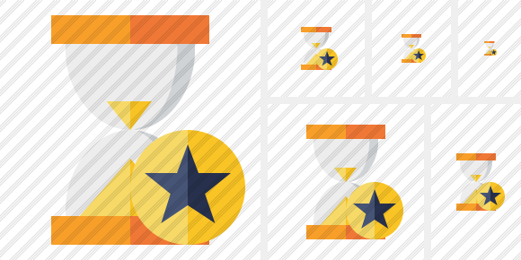 Wait Star Icon Wait Star Icon