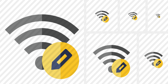 Wi Fi Edit Icon Wi Fi Edit Icon