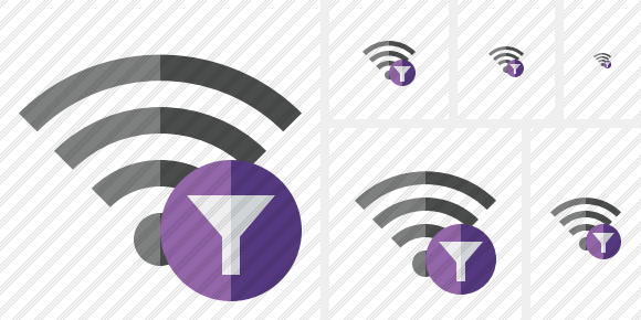 Wi Fi Filter Icon Wi Fi Filter Icon