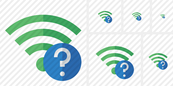 Wi Fi Green Help Symbol