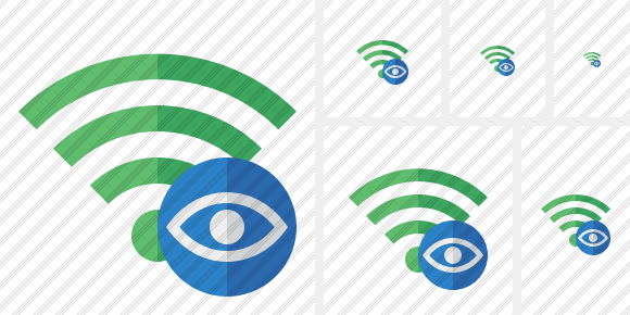 Wi Fi Green View Symbol