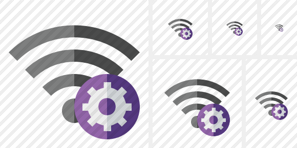 Wi Fi Settings Icon Wi Fi Settings Icon