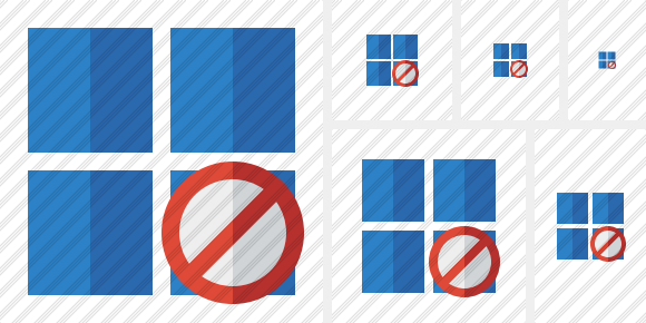 Windows Block Icon Windows Block Icon