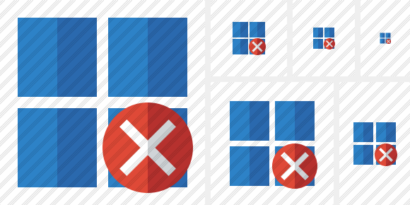 Icono Windows Cancel