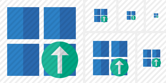 Windows Upload Icon Windows Upload Icon