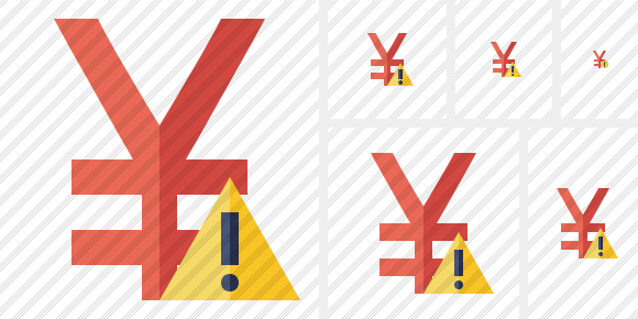 Yen Yuan Warning Icon Yen Yuan Warning Icon