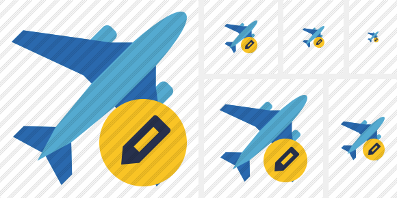 Airplane 2 Edit Icon