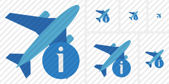 Airplane 2 Information Icon Airplane 2 Information Icon
