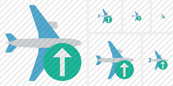 Иконка Самолёт Горизонт Закачать