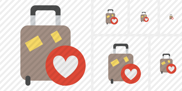 Icona Baggage Preferiti Icona Baggage Preferiti