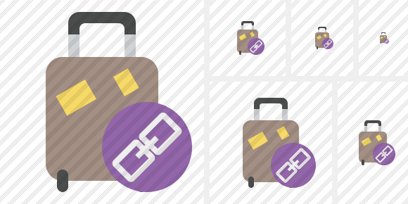 Icona Baggage Collegamento Icona Baggage Collegamento