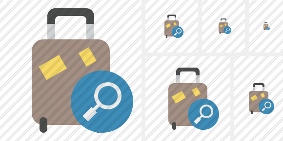 Icona Baggage Cerca Icona Baggage Cerca