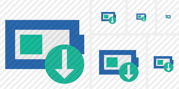 Icône Battery Download