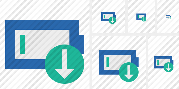 Battery Empty Download Icon Battery Empty Download Icon