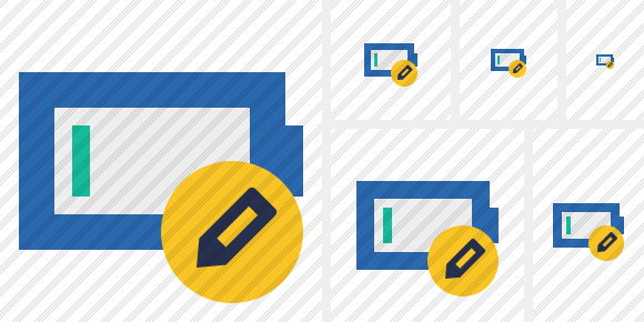 Battery Empty Edit Icon Battery Empty Edit Icon