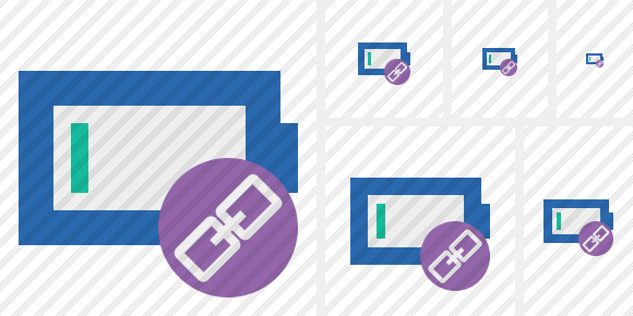 Battery Empty Link Icon Battery Empty Link Icon