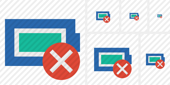 Battery Full Cancel Icon Battery Full Cancel Icon