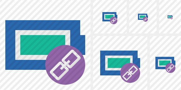 Battery Full Link Icon Battery Full Link Icon