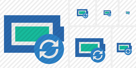 Battery Full Refresh Icon Battery Full Refresh Icon
