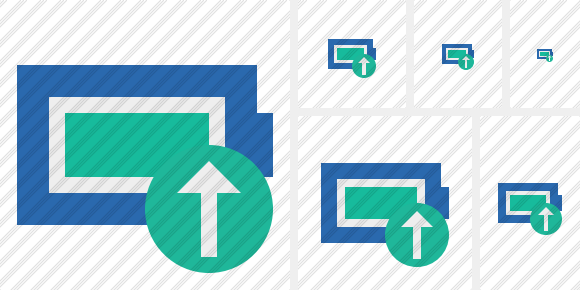 Battery Full Upload Icon Battery Full Upload Icon