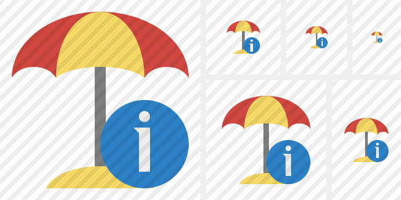 Icono Beach Umbrella Information