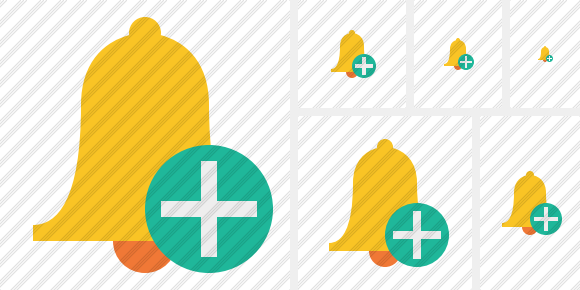Bell Add Icon Bell Add Icon