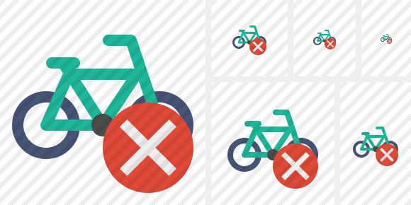 Bicycle Cancel Symbol