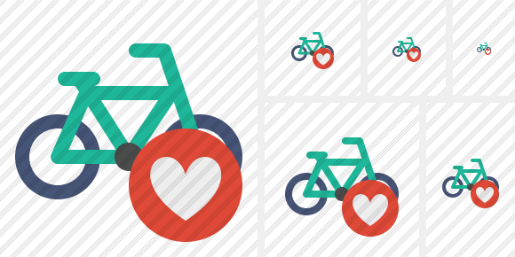 Bicycle Favorites Icon