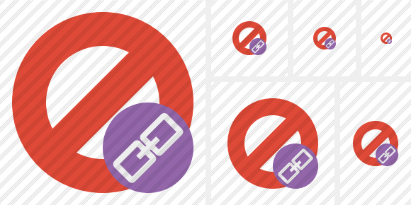 Block Link Icon Block Link Icon