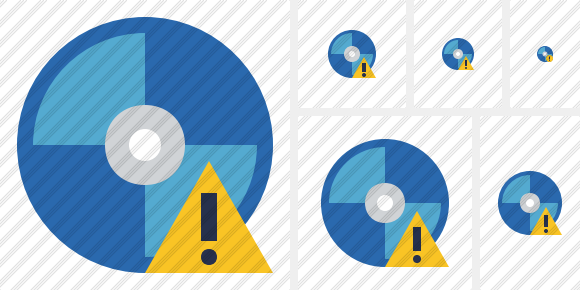 Icône Bluray Disc Warning