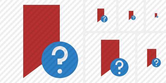 Bookmark Red Help Icon Bookmark Red Help Icon