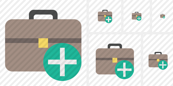 Briefcase Add Symbol Briefcase Add Symbol
