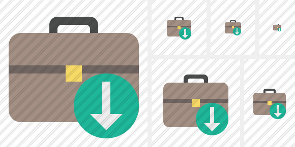 Briefcase Download Symbol Briefcase Download Symbol