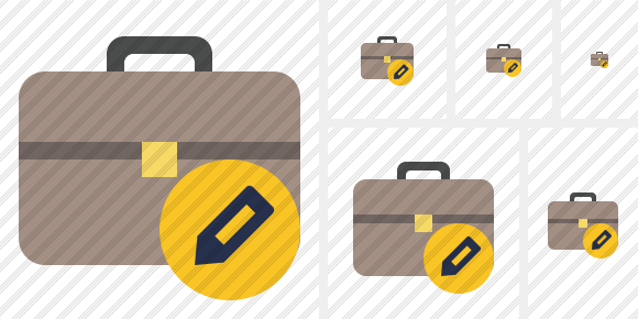 Briefcase Edit Symbol Briefcase Edit Symbol