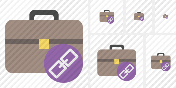 Briefcase Link Symbol Briefcase Link Symbol