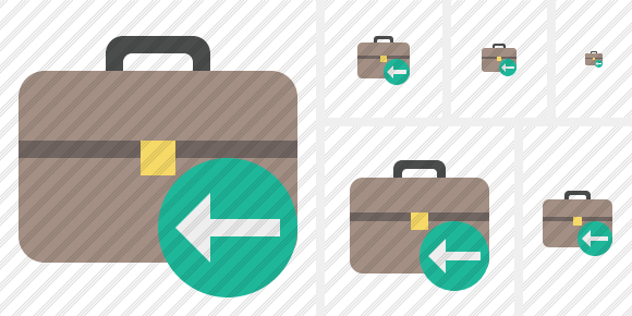 Briefcase Previous Symbol Briefcase Previous Symbol