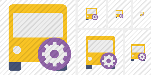 Icône Bus 2 Settings